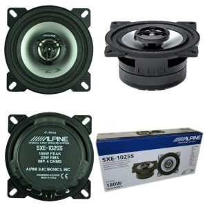 Alpine - SXE-1025S - 4inch Coaxial Speakers
