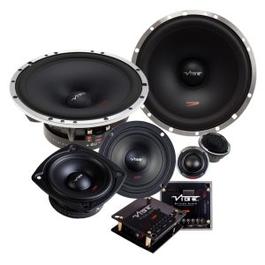 Vibe - CVEN63C-V4- Cven 6.5″ 130Watt RMS 3 Way Sound Quality Component Speaker