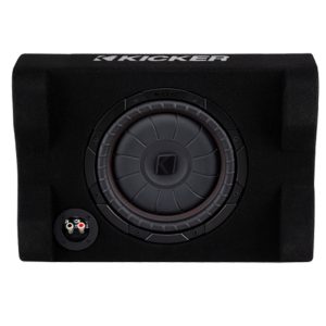 Kicker - 48CVTDF102 - Down-Firing 10"" CompVT 2-Ohm Enclosure