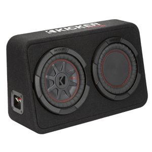Kicker - 48TCWRT8 - 8inch 2ohm Slim Loaded Subwoofer Enclosure