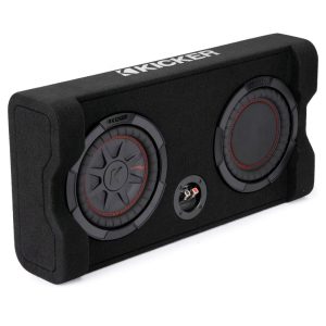 Kicker - 48TRTP82 - 8inch Down-Firing Loaded Subwoofer Enclosure