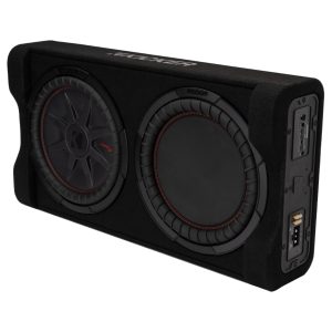 Kicker - 49PTRTP12 - 12 Inch CompRT 2-Ohm 500W Powered Down-Firing Subwoofer