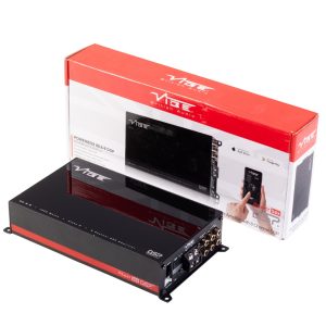 Vibe - POWERBOX80.6-8DSP-V3 - Compact Class D 6 Channel Amplifier with 8 Channel DSP