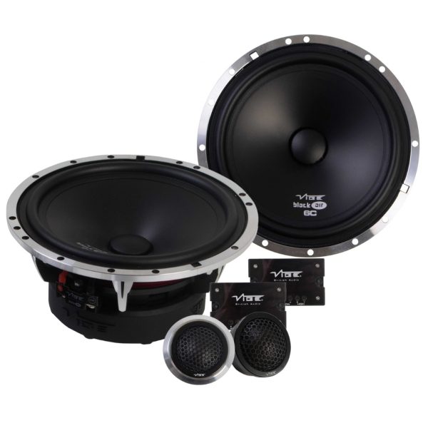 Vibe - BLACKAIR6C-V0 - 6.5" ESQL Component Speakers