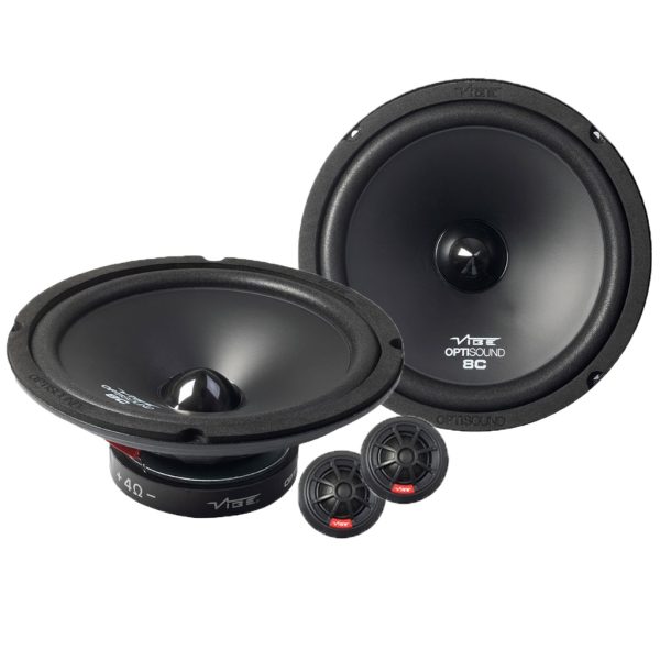 Vibe - OPTI8C-V0 - Optisound 8" 2 Way Component Speaker Kit