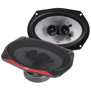 Vibe - PULSE69-V3 - 6" x 9" 100Watt 3 Way Co-axial Speakers